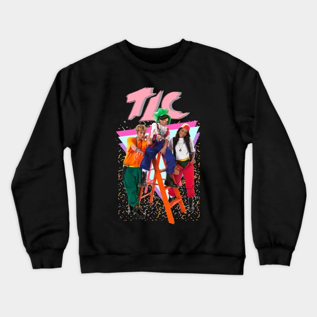 90s TLC Hiphop Classic Crewneck Sweatshirt by Premium Nation